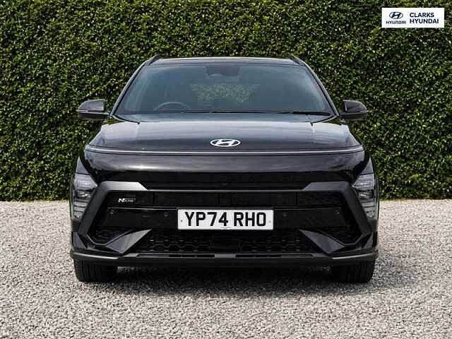 Hyundai KONA 1.6 h-GDi N Line S SUV 5dr Petrol Hybrid DCT Euro 6 (s/s) (129 ps) Black