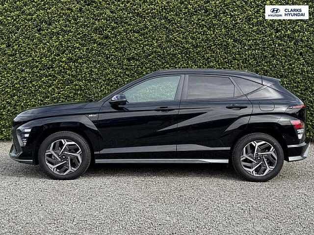 Hyundai KONA 1.6 h-GDi N Line S SUV 5dr Petrol Hybrid DCT Euro 6 (s/s) (129 ps) Black