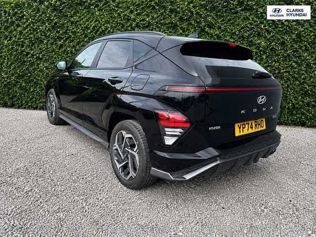 Hyundai KONA 1.6 h-GDi N Line S SUV 5dr Petrol Hybrid DCT Euro 6 (s/s) (129 ps) Black