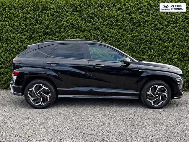 Hyundai KONA 1.6 h-GDi N Line S SUV 5dr Petrol Hybrid DCT Euro 6 (s/s) (129 ps) Black