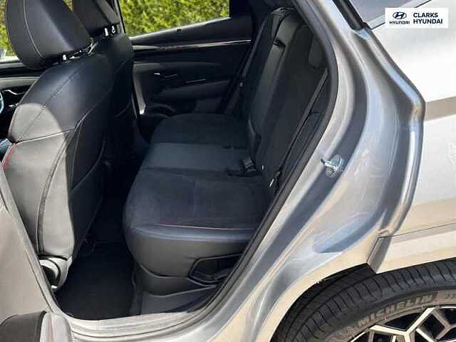 Hyundai TUCSON 1.6 h T-GDi N Line S SUV 5dr Petrol Hybrid Auto Euro 6 (s/s) (230 ps) Silver