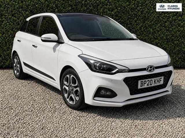 Hyundai I20 1.0 T-GDi GPF Premium SE Nav Hatchback 5dr Petrol Manual Euro 6 (s/s) (120 ps) White