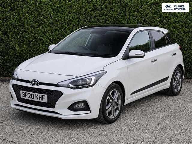Hyundai I20 1.0 T-GDi GPF Premium SE Nav Hatchback 5dr Petrol Manual Euro 6 (s/s) (120 ps) White