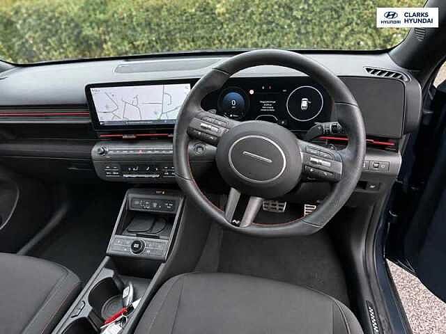 Hyundai KONA 1.6 h-GDi N Line SUV 5dr Petrol Hybrid DCT Euro 6 (s/s) (138 ps) Blue
