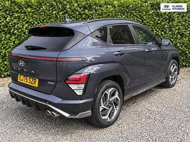 Hyundai KONA 1.6 h-GDi N Line SUV 5dr Petrol Hybrid DCT Euro 6 (s/s) (138 ps) Blue