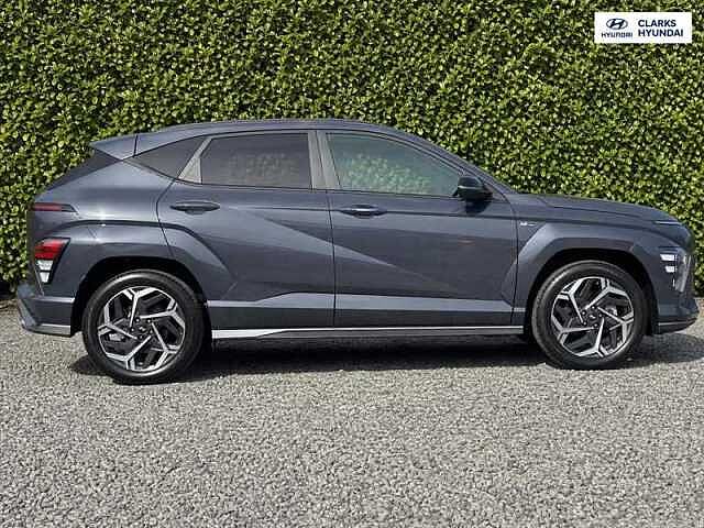 Hyundai KONA 1.6 h-GDi N Line SUV 5dr Petrol Hybrid DCT Euro 6 (s/s) (138 ps) Blue