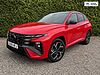 Hyundai TUCSON 1.6 T-GDi N Line S SUV 5dr Petrol Hybrid Auto Euro 6 (s/s) (215 ps) Red
