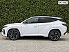 Hyundai TUCSON 1.6 T-GDi N Line S SUV 5dr Petrol Hybrid Auto Euro 6 (s/s) (215 ps) White